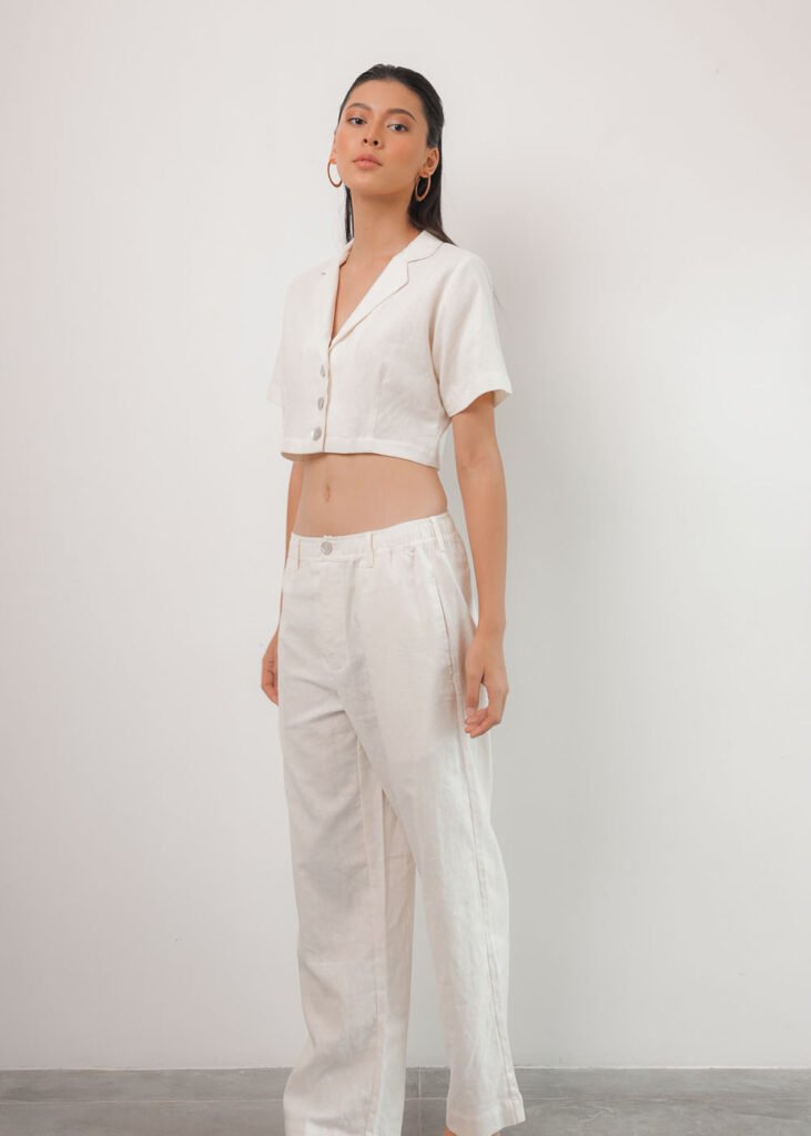 Amari Pants - White - Tale of Two Atelier