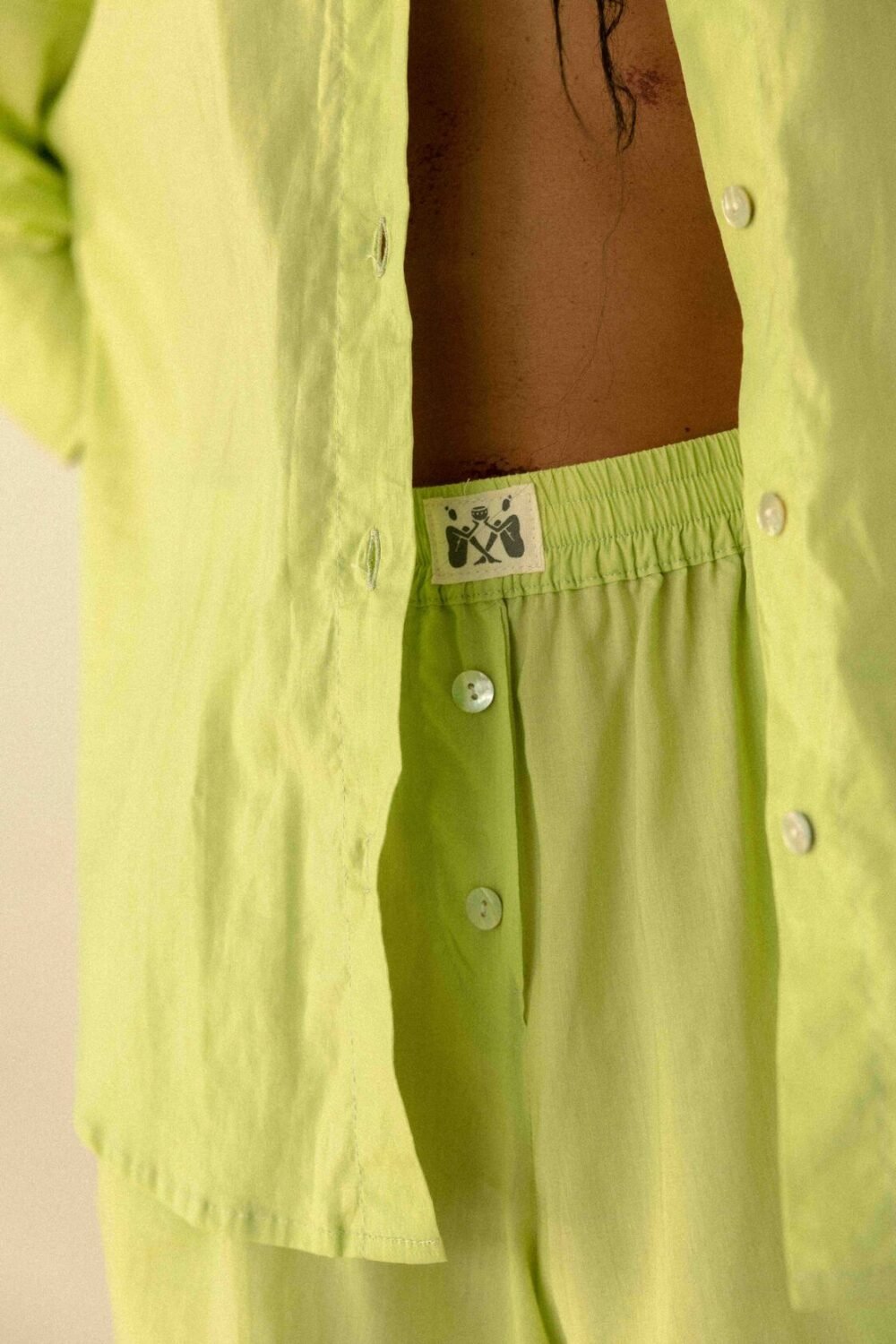 Demi Shorts - Ligt Green - Image 4