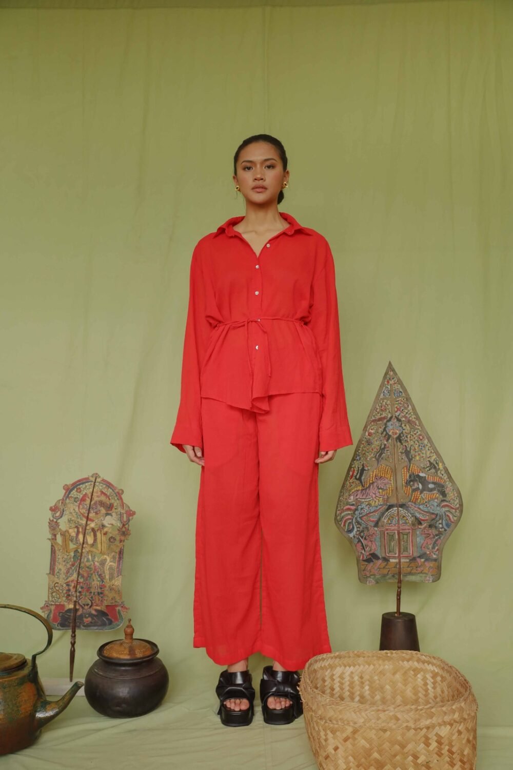 Daena Pants - Delima - Image 4