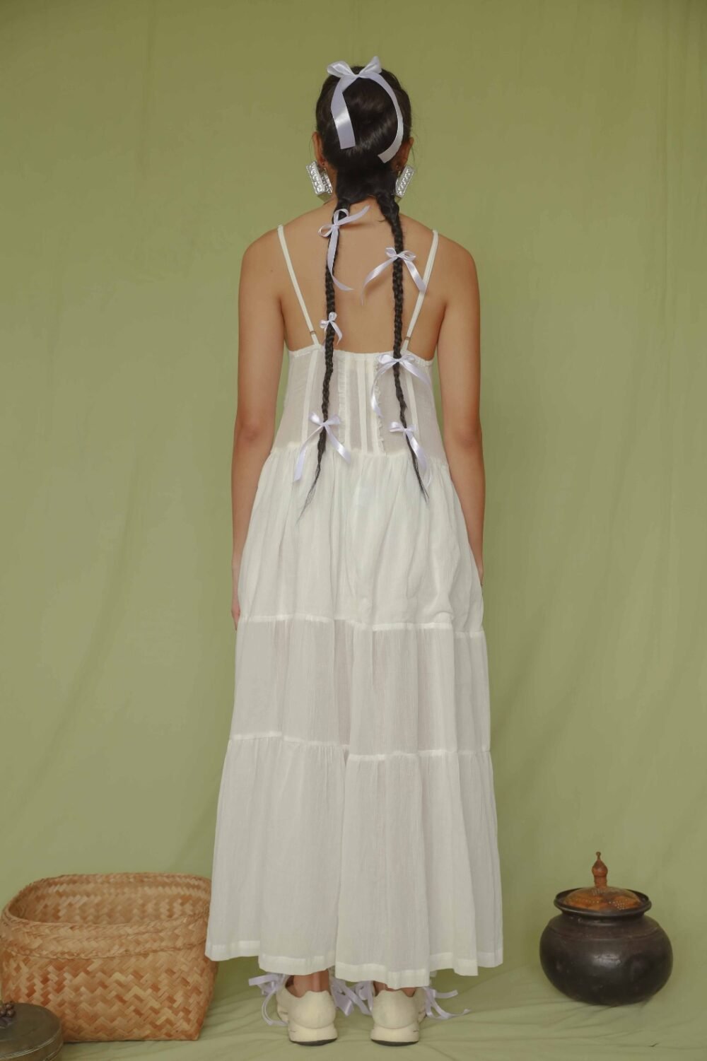 Dewi Dress - White - Image 5