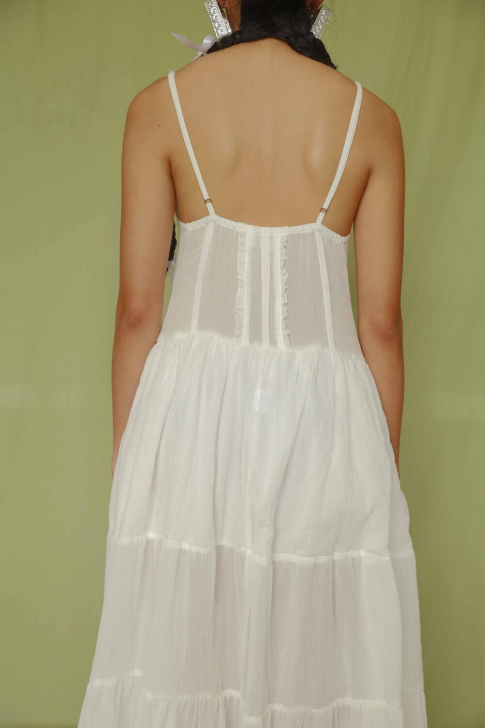 Dewi Dress - White - Image 7