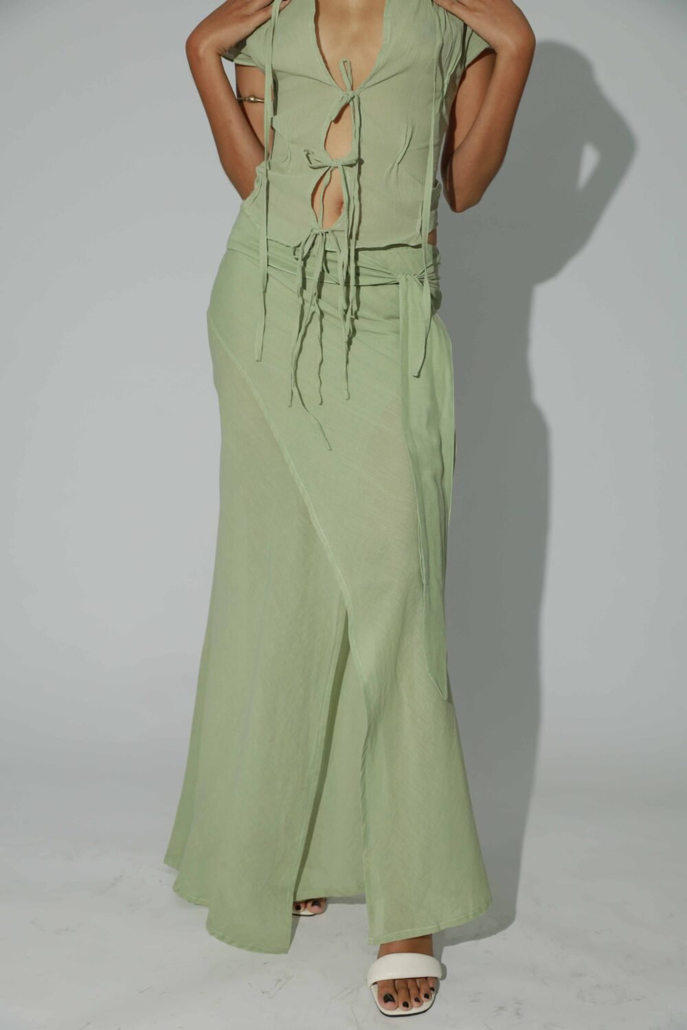 Kendra Skirt 2.0 - Green Haze - Image 2