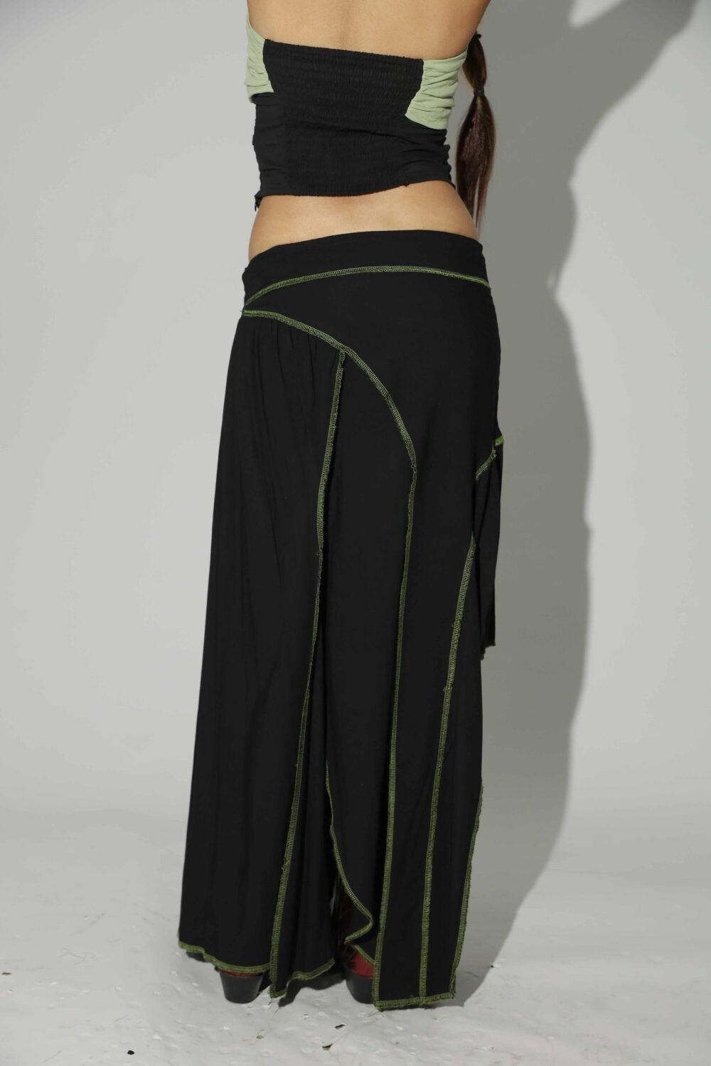 Lotus Skirt - Black - Image 3